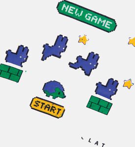 Speckled Video Game T-shirt Speckled Video Game T-shirt