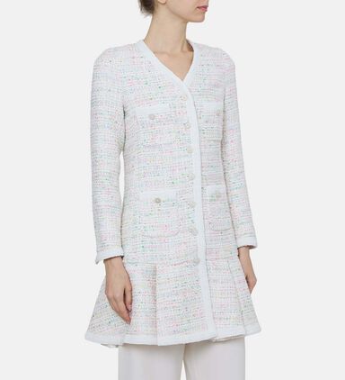 Rainbow Tweed Coat