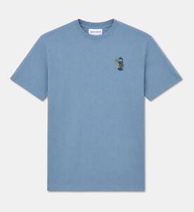 Maison Labiche Organic Cotton Embroidered Crewneck T-shirt, Packshot View