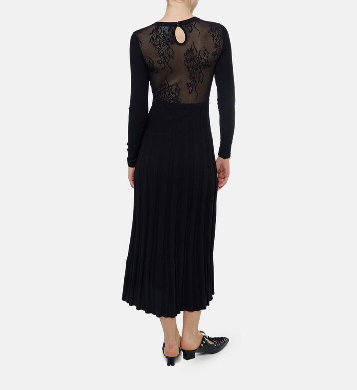 The Kooples Pleated Knit Maxi Dress, Model View