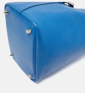 Leather Woven Strap-detail Tote Bag Preowned