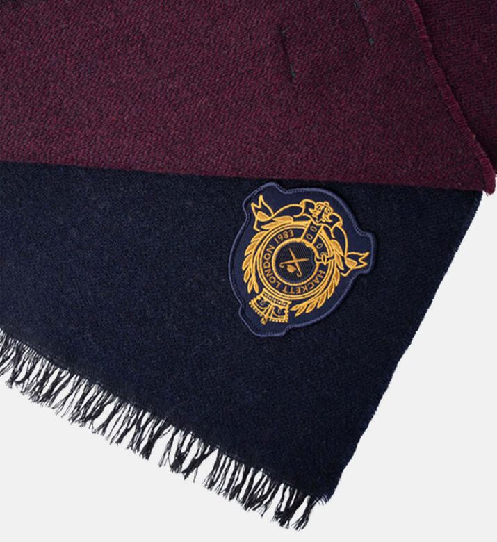 Heritage Rugby Wool Logo Striped Scarf Heritage Rugby Wool Logo Striped Scarf