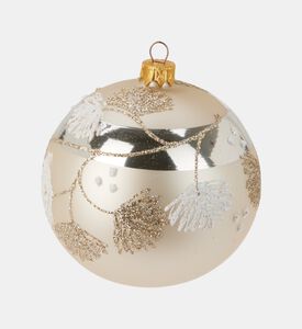 Home Deco and More Ball Xmas Glas Shiny, Gold, Packshot View