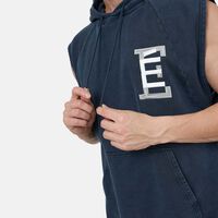 Sleeveless Hooded Top