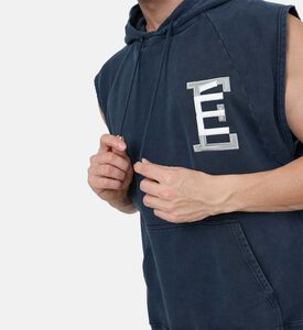Sleeveless Hooded Top