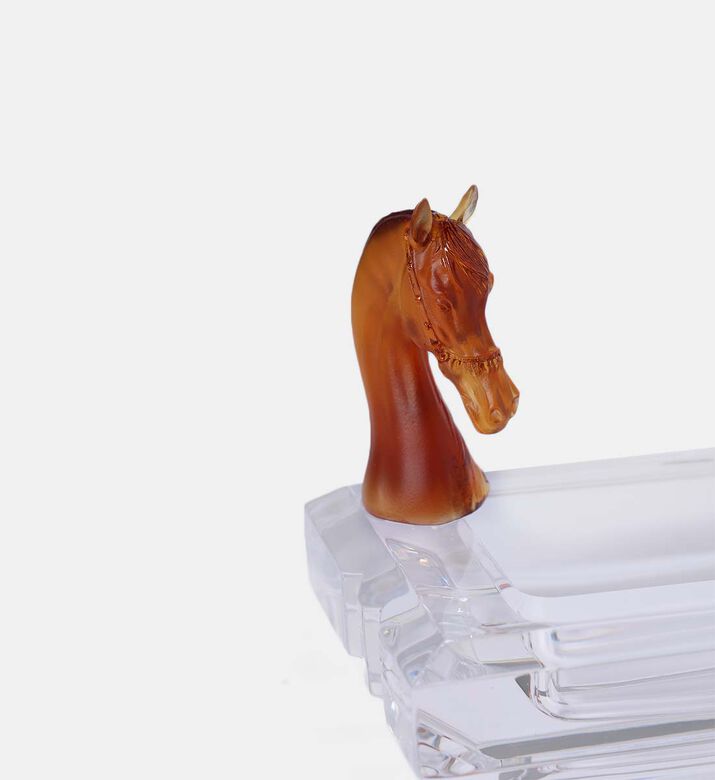 منفضة سجائر جياب كريستال مربعة