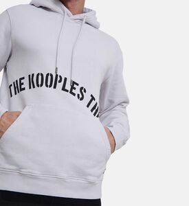 Logo-print Lettering Hoodie Logo-print Lettering Hoodie
