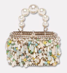 Rosantica Mini Holli Brina Beaded Cage Bag, Packshot View