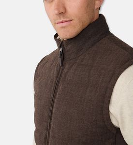 Hackett London Gilet Hbone, Model View