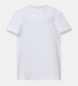 Cotton Crewneck T-shirt Dress