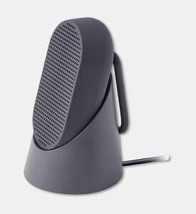 Lexon Design Mino T Bluetooth Speaker, Grey, Packshot View