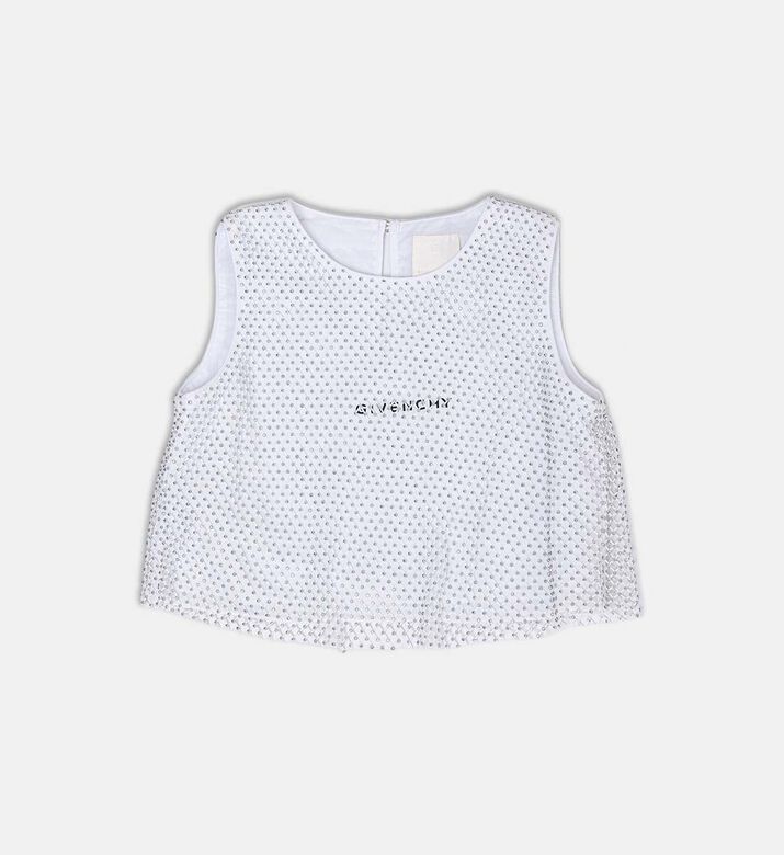 Rhinestone-embellished Tank Top