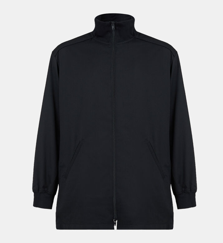 Refined Woven Track Top