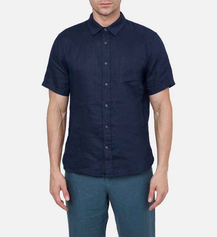 Short-sleeve Button-down Shirt