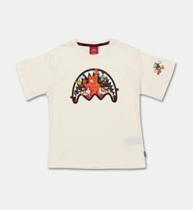 Sprayground Graphic Short-sleeve T-shirt, Ivory, 8y, Packshot View