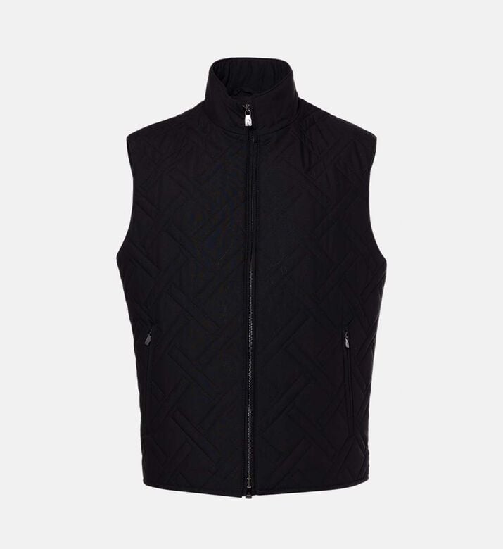 High Neck Sleeveless Vest