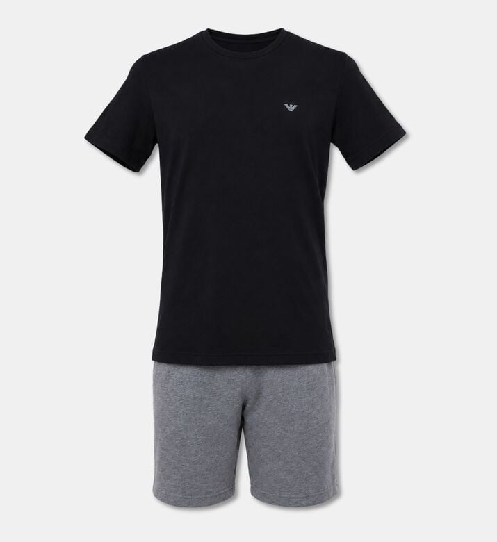 Emporio Armani Nightwear Pyjama, Black, Xl, Packshot View