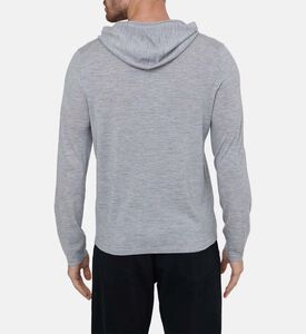 Knit Long-sleeve Hoodie