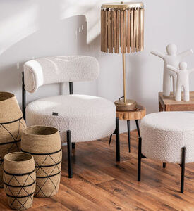 Gularo Mango Wood Table Lamp