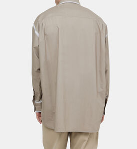 قميص بوبلين قطن