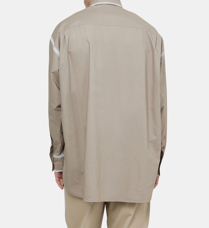 قميص بوبلين قطن