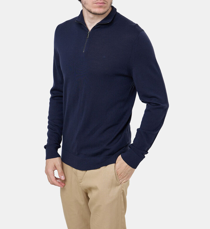 Merino Quarter Zip Sweatshirt