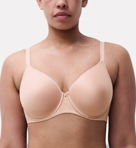 Chantelle Everyday Comfort Underwired T-shirt Bra, Pink, 90, H, Model View