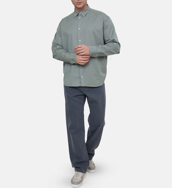 Cotton Detachable-sleeved Shirt