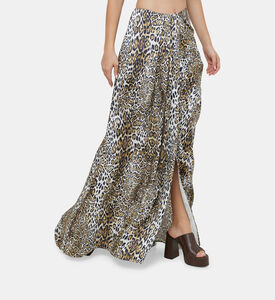 تنورة كليوباتر منسدلة غير المتماثلة