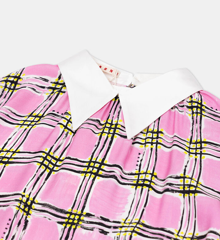 All-over Check-check Dress