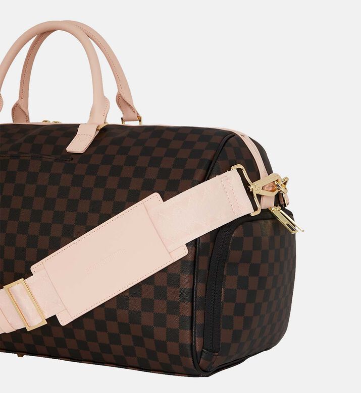 حقيبة دافل بحزام جانبي