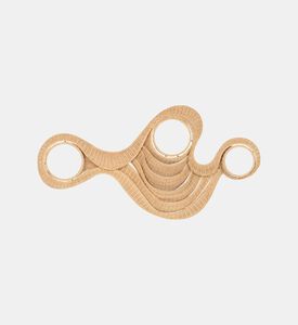 مرآة حائط مستوحاة من الأمواج