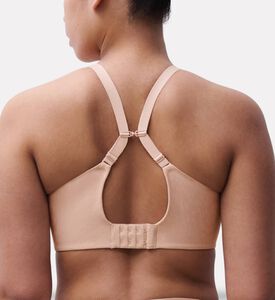 Chantelle Everyday Comfort Underwired T-shirt Bra, Pink, 90, H, Model View