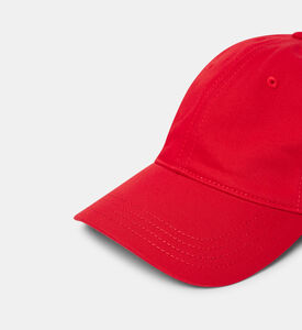 قبعة قطنية مطرزة بالشعار للجنسين