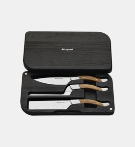 Legnoart Fromager Steel Cheese Knife Set, Packshot View