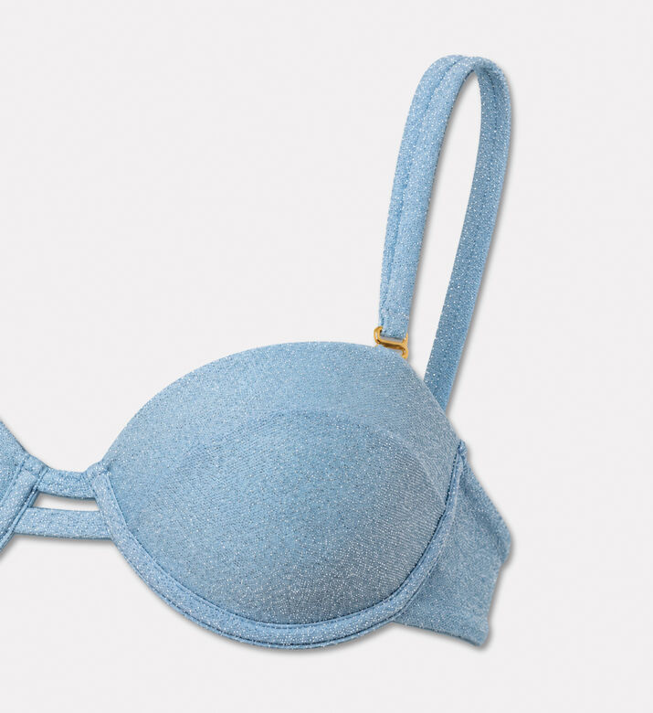 Palmacea Shimmer Underwired Bikini Top, Packshot View