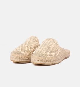 Black Jute Sole Mules Black Jute Sole Mules