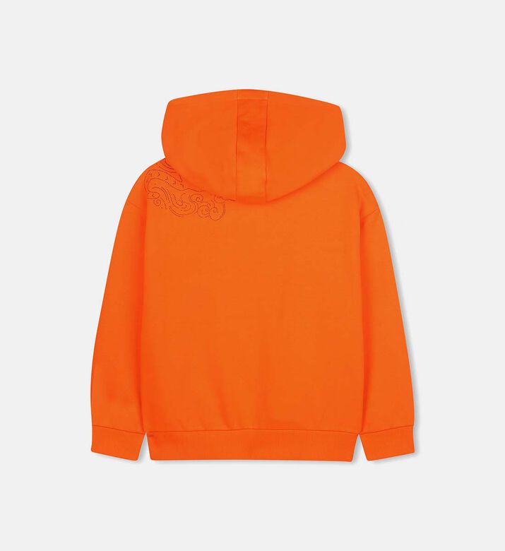 Organic Cotton Long-sleeve Hooded Sweatshirt