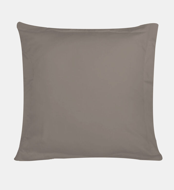 Home Deco and More Satin Cotton Pillow Case, Sand, 50x75-cm, Packshot View