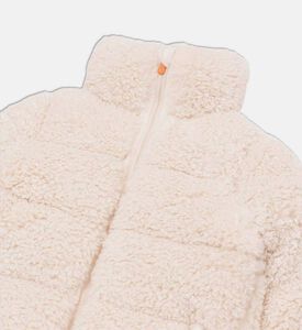 Save the Duck Faux Shearling Zip Fastening Jacket, Packshot View