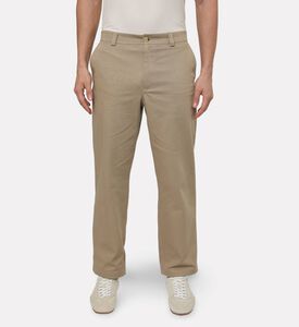 Maison Kitsune Classic Button Closure Regular-fit Pants, Model View