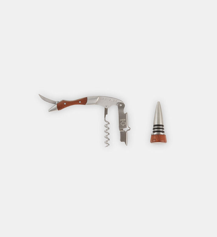 Le Creuset Double Lever Sommelier Corkscrew Set, Packshot View