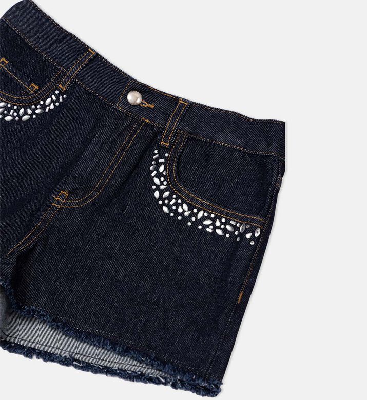 Rhinestone Embellished Shorts Rhinestone Embellished Shorts