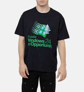 Windows Cotton Printed T-shirt