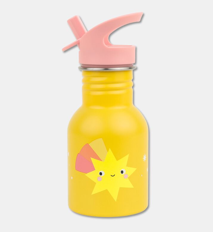A Little Lovely Company Ss Drink Bottle 350ml Star, Packshot View