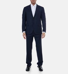 بدلة بتصميم مناسب صوف بكر