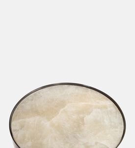 طاولة جانبية من الستانلس ستيل من أونيكس