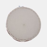 Eida Yarn-dyed Pouf 60x20 Cm