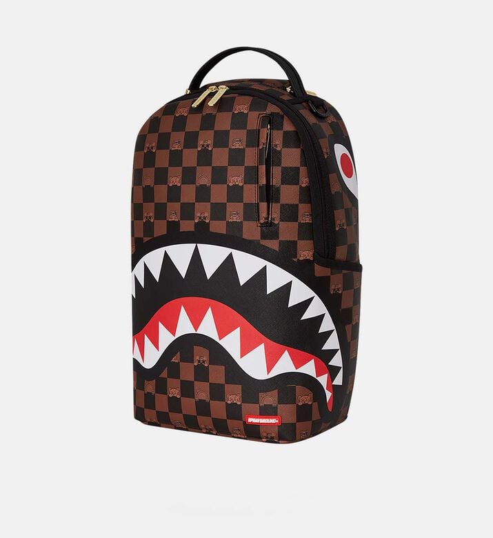 Peeking Character Check Backpack Peeking Character Check Backpack