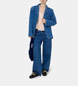 بلوزة لانا من مزيج الحرير التفتا